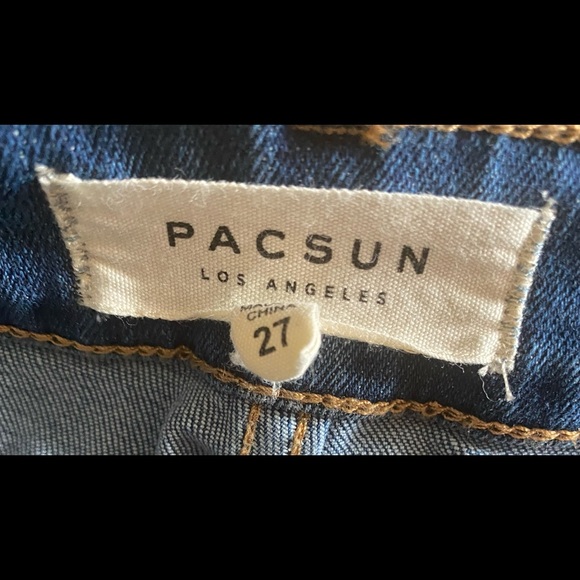 PacSun‎ front button denim mini skirt - Picture 3 of 3